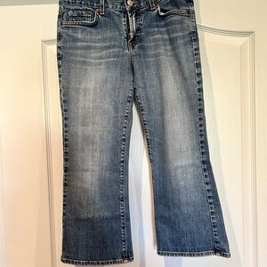 Classic Mid Wash CROP Lucky Jeans